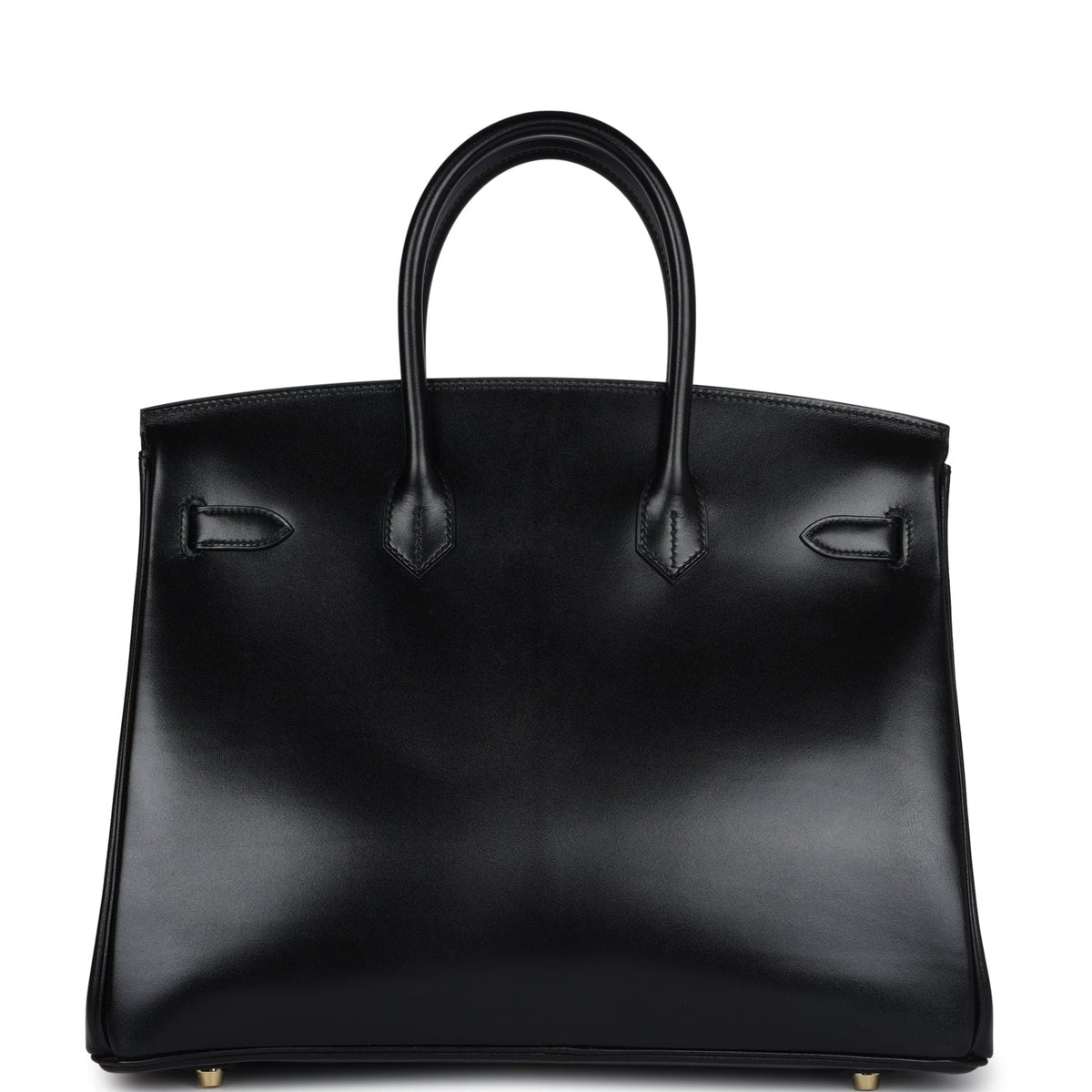 Hermès Birkin 35 Black Box Gold Hardware