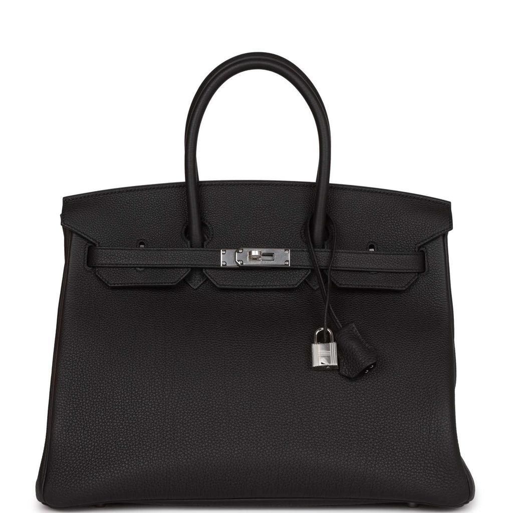 Hermès Birkin 35 Black Togo Palladium Hardware