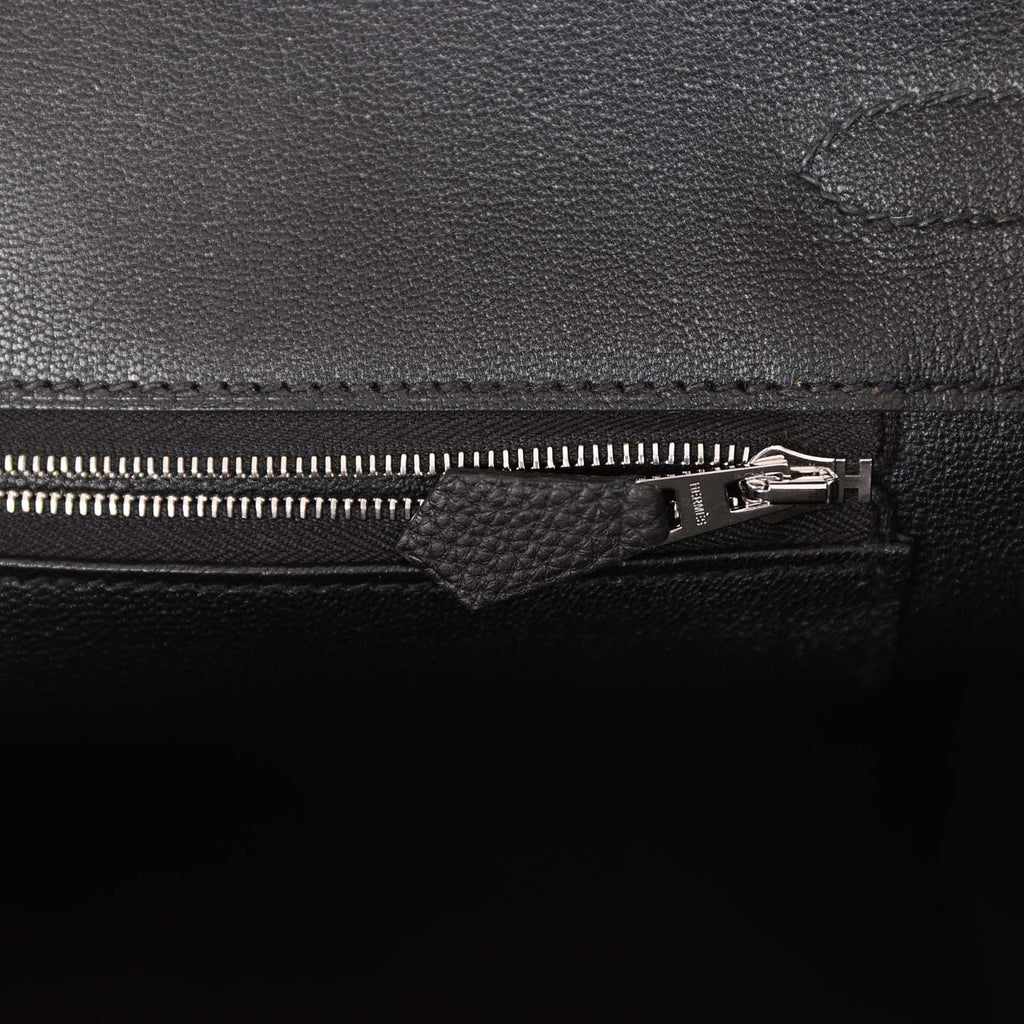 Hermès Birkin 35 Black Togo Palladium Hardware