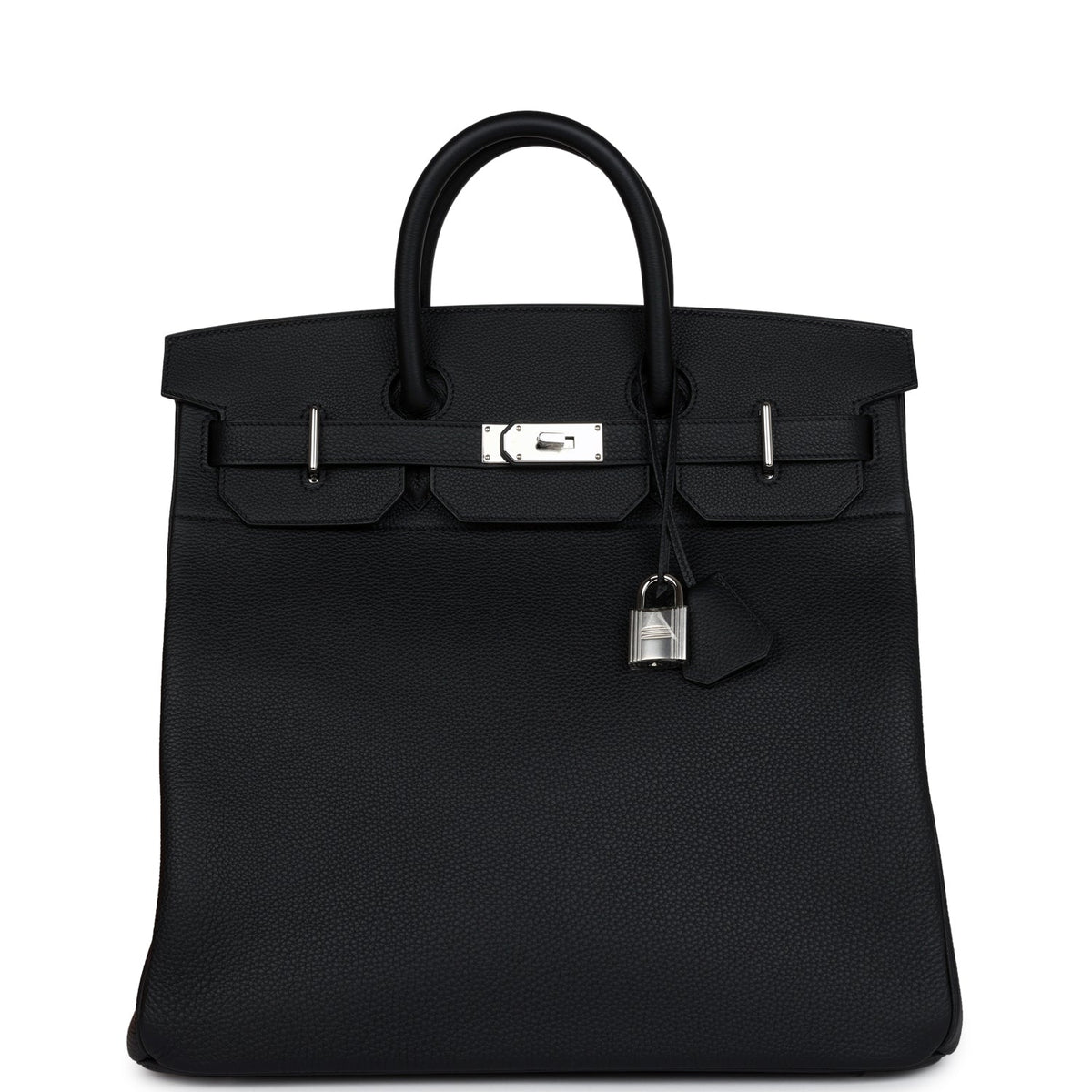 Hermès HAC Birkin 40 Black Togo Palladium Hardware