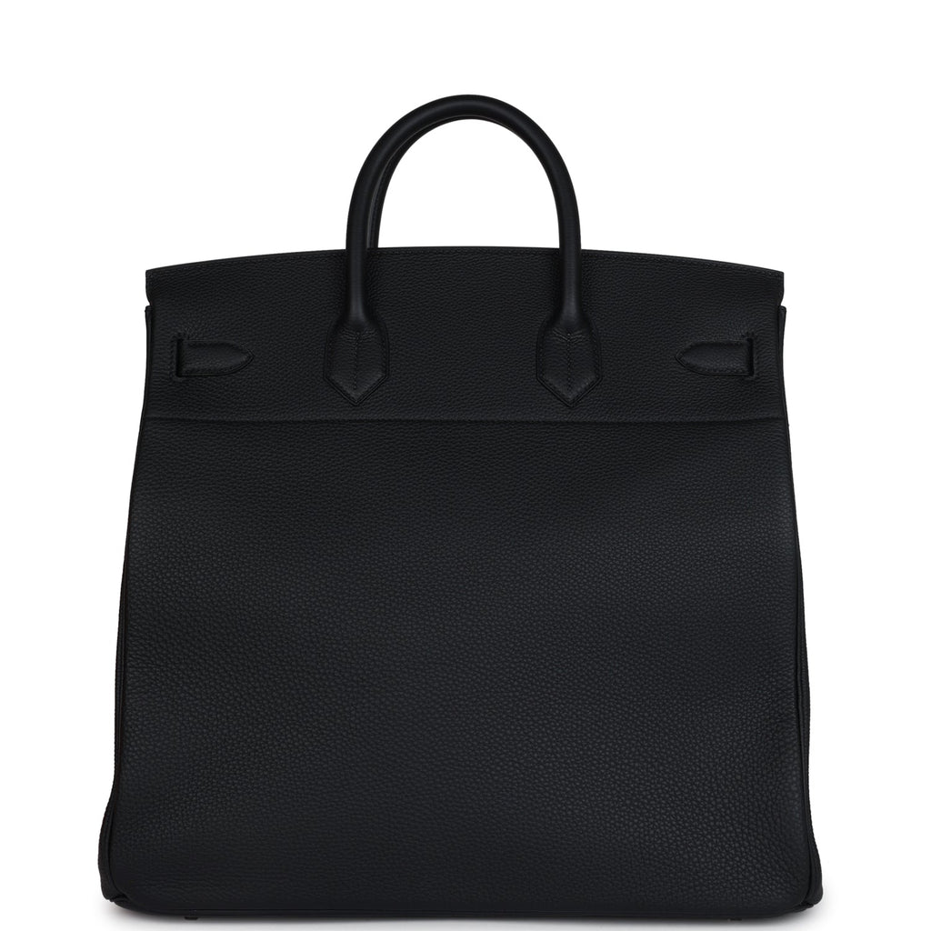 Hermès HAC Birkin 40 Black Togo Palladium Hardware
