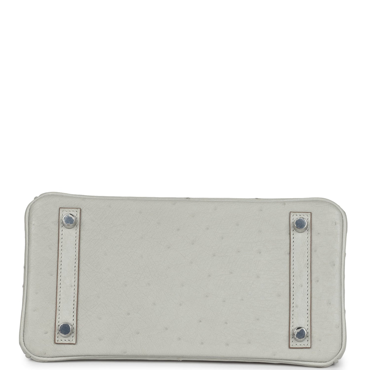 Hermès Birkin 25 Gris Perle Ostrich Palladium Hardware