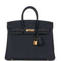 Hermès Birkin 25 Caban Togo Gold Hardware