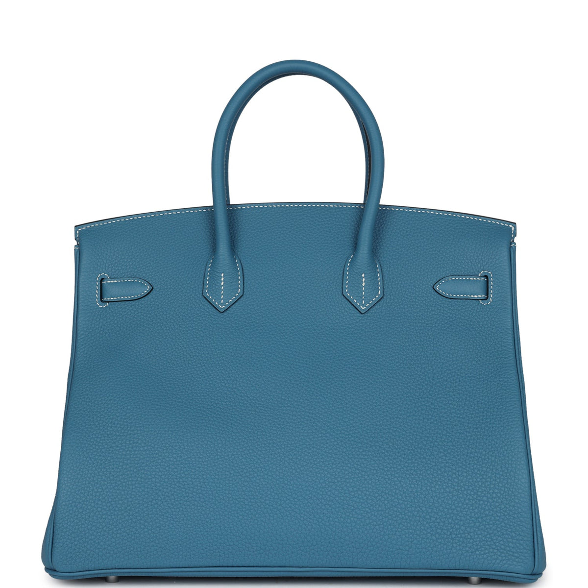 Hermès Birkin 35 Blue Jean Togo Palladium Hardware