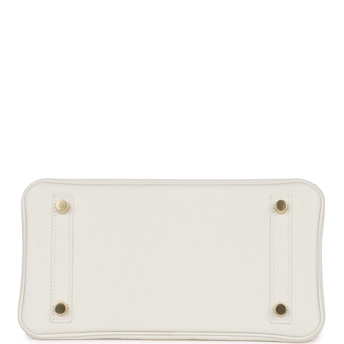 Hermès Special Order (HSS) Birkin 25 White Verso Clemence Permabrass Hardware