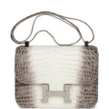Hermès Constance 1-24 Himalaya Matte Faux Leather Palladium Hardware