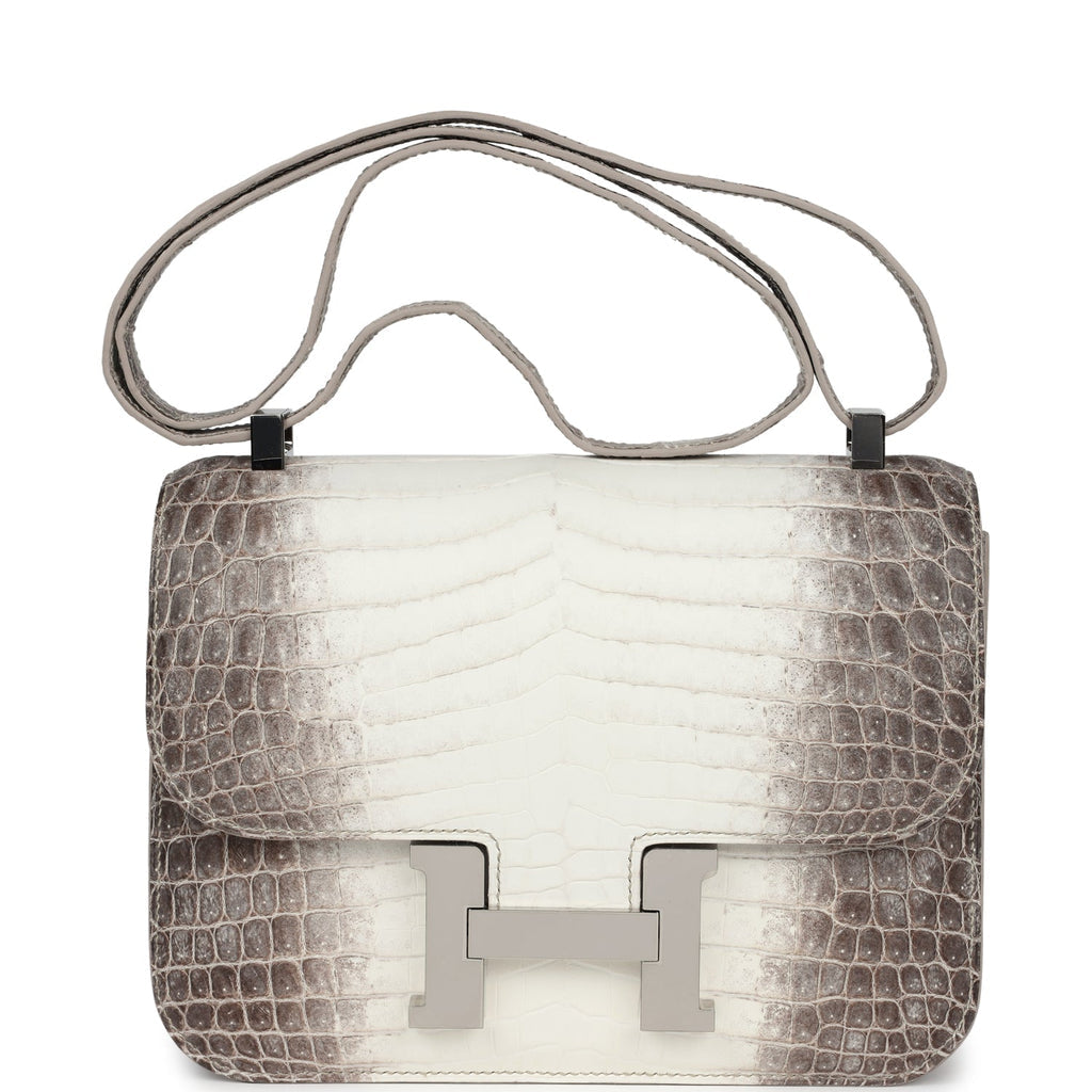 Hermès Constance 1-24 Himalaya Matte Faux Leather Palladium Hardware