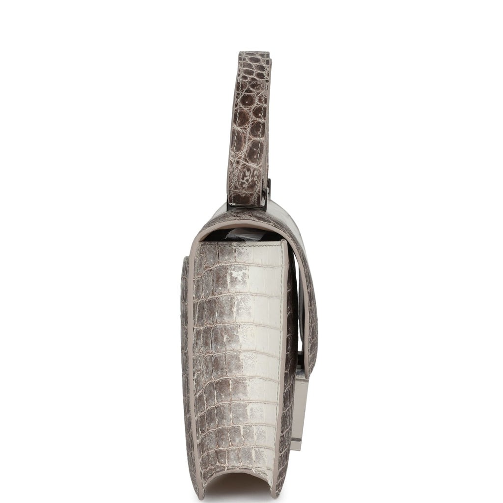 Hermès Constance 1-24 Himalaya Matte Faux Leather Palladium Hardware