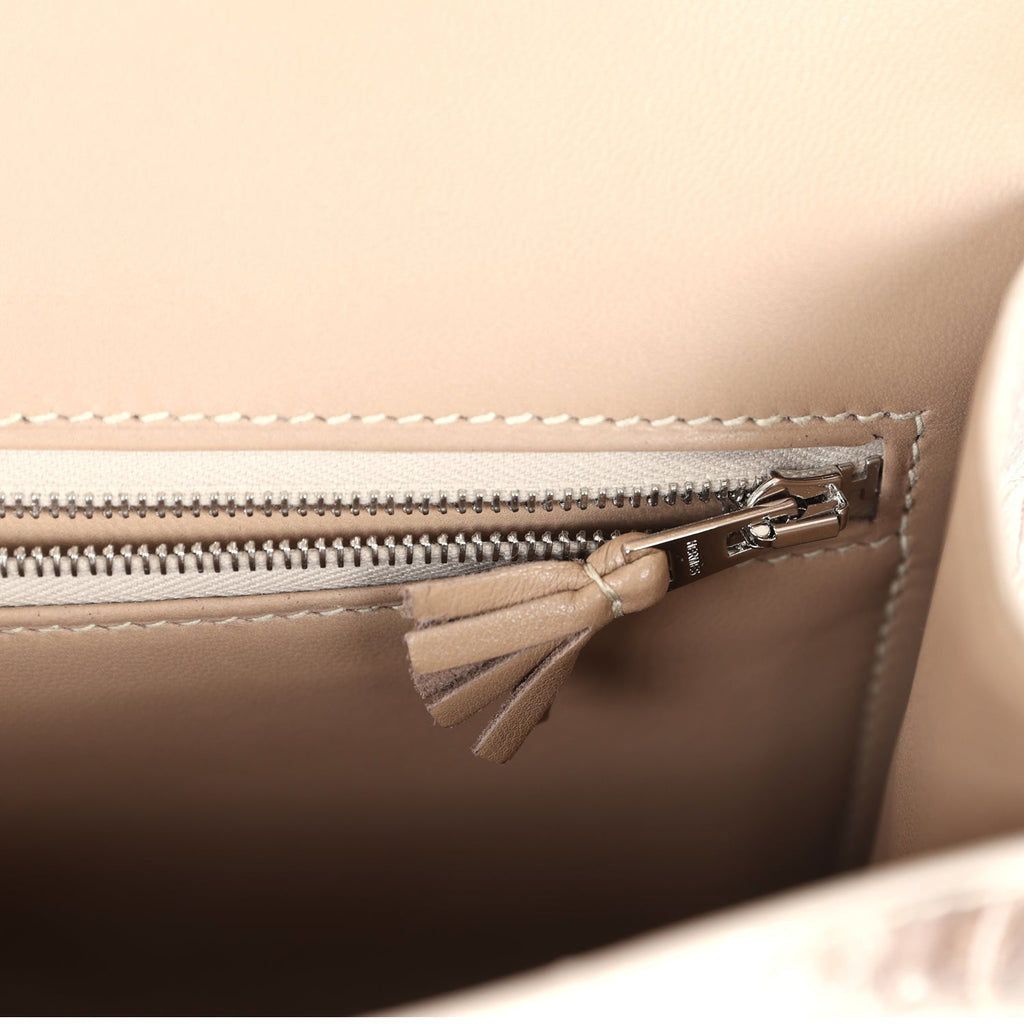 Hermès Constance 1-24 Himalaya Matte Faux Leather Palladium Hardware