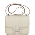 Hermès Constance 18 Beton Matte Faux Leather Palladium Hardware