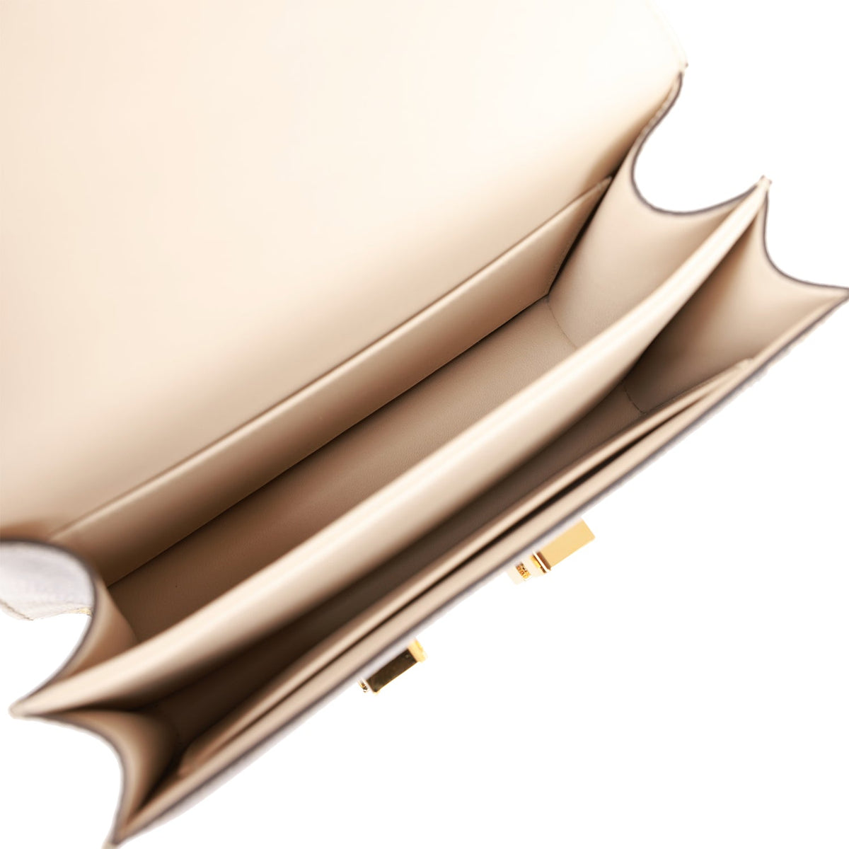 Hermès Mini Constance 18 Ombre Faux Leather Gold Hardware