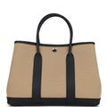 Hermès Garden Party 30 Trench Toile and Black Negonda Palladium Hardware