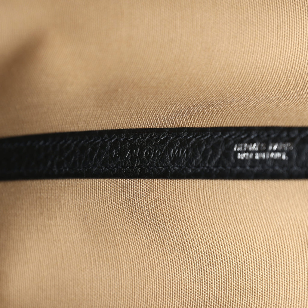 Hermès Garden Party 30 Trench Toile and Black Negonda Palladium Hardware