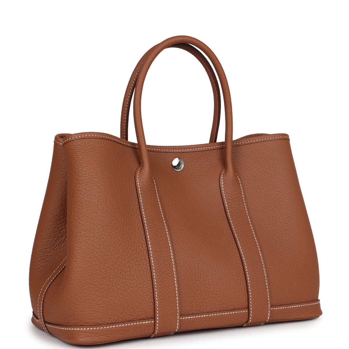 Hermès Garden Party 30 Gold Negonda Palladium Hardware