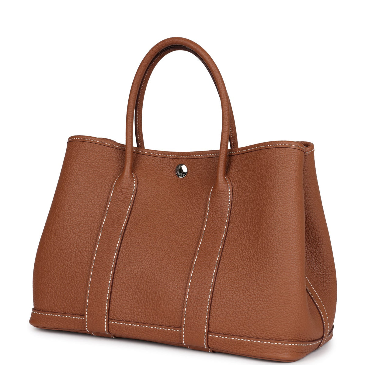 Hermès Garden Party 30 Gold Negonda Palladium Hardware