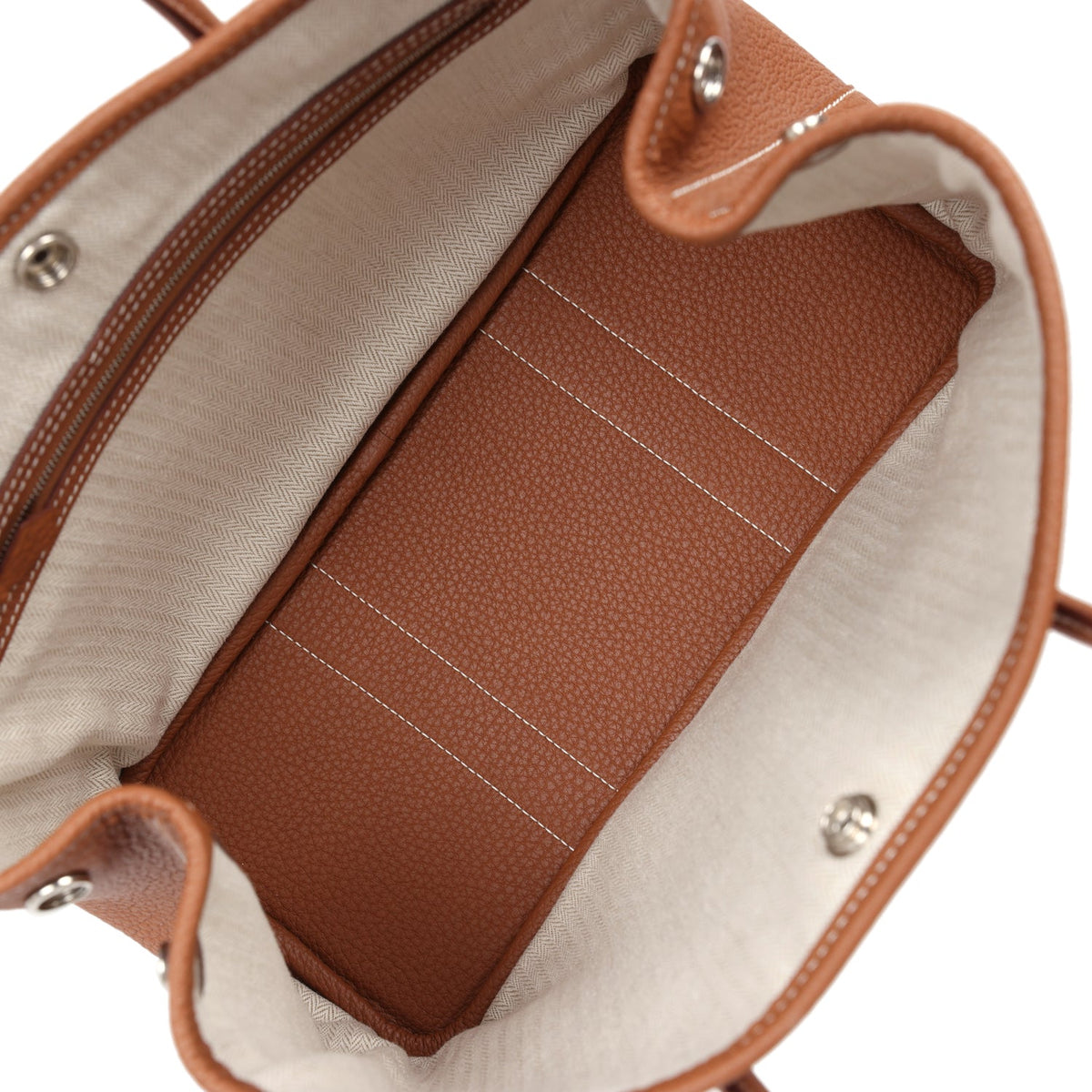 Hermès Garden Party 30 Gold Negonda Palladium Hardware