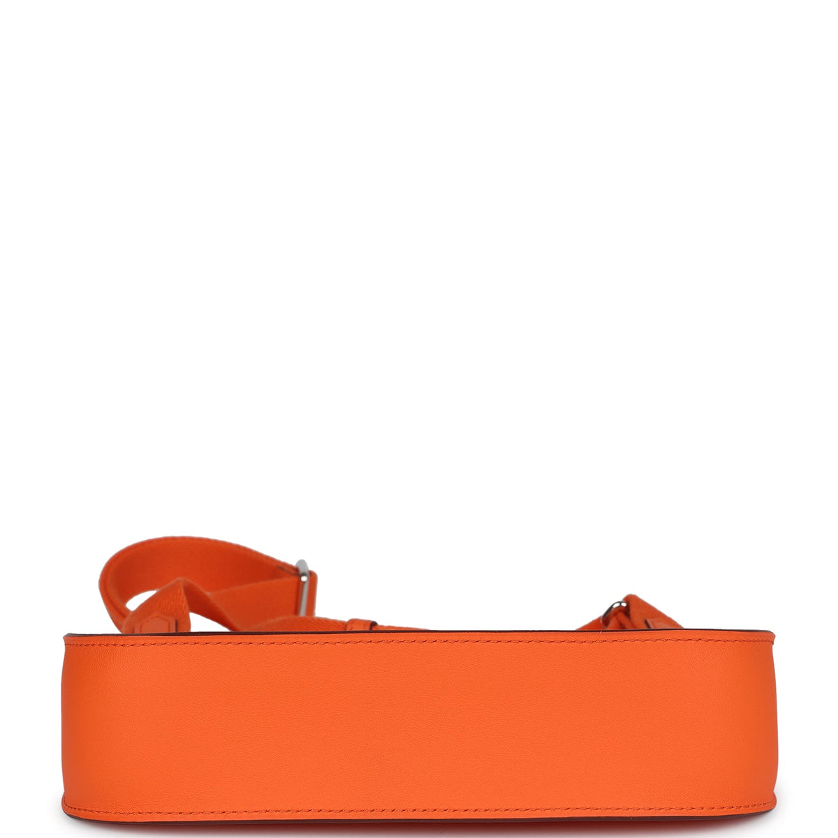 Hermès Mini Jypsiere Orange Minium Swift Palladium Hardware