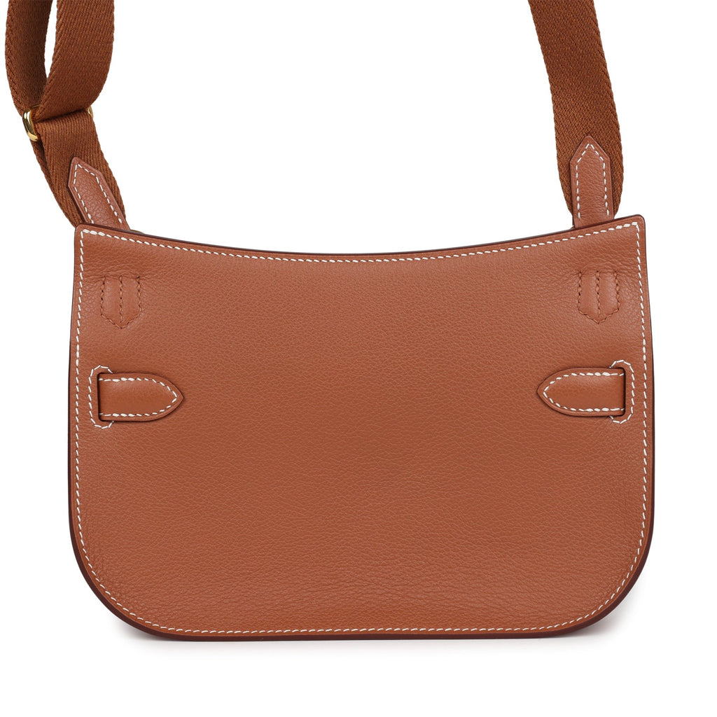 Hermès Jypsiere Mini Gold Evercolor Gold Hardware