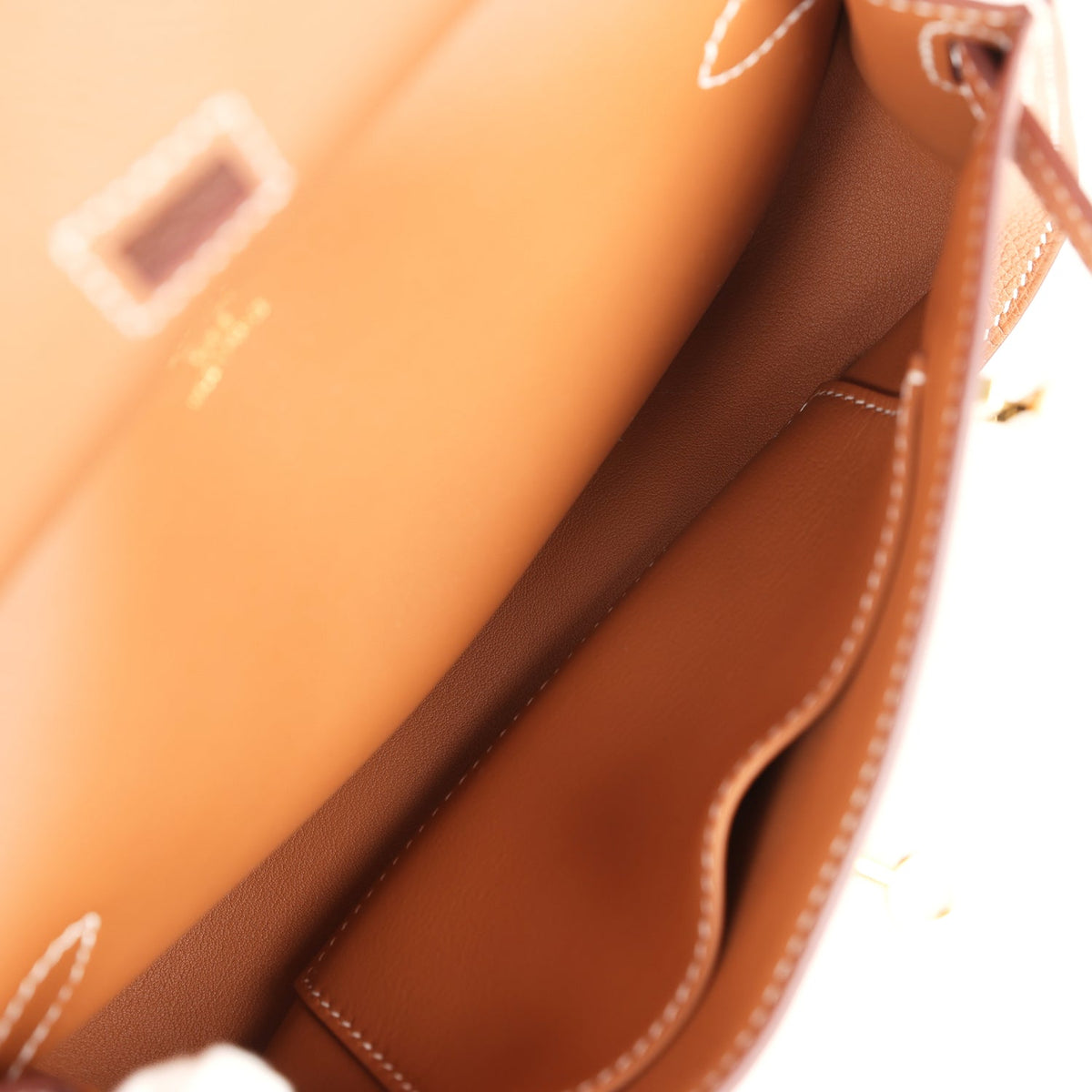 Hermès Jypsiere Mini Gold Evercolor Gold Hardware