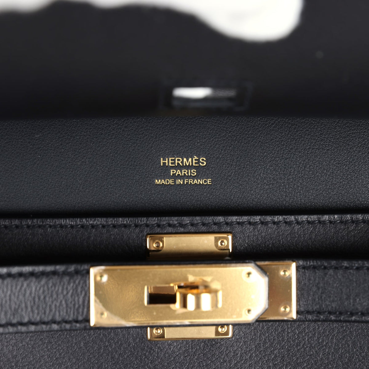 Hermès Jypsiere Mini Black Evercolor Gold Hardware