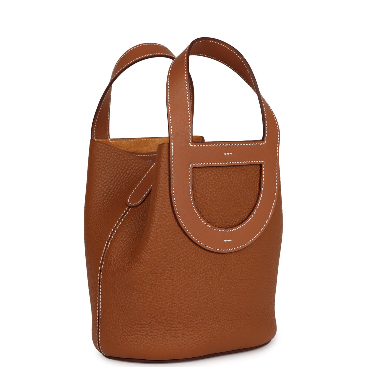 Hermès In-The-Loop 18 Gold Clemence and Swift Gold Hardware