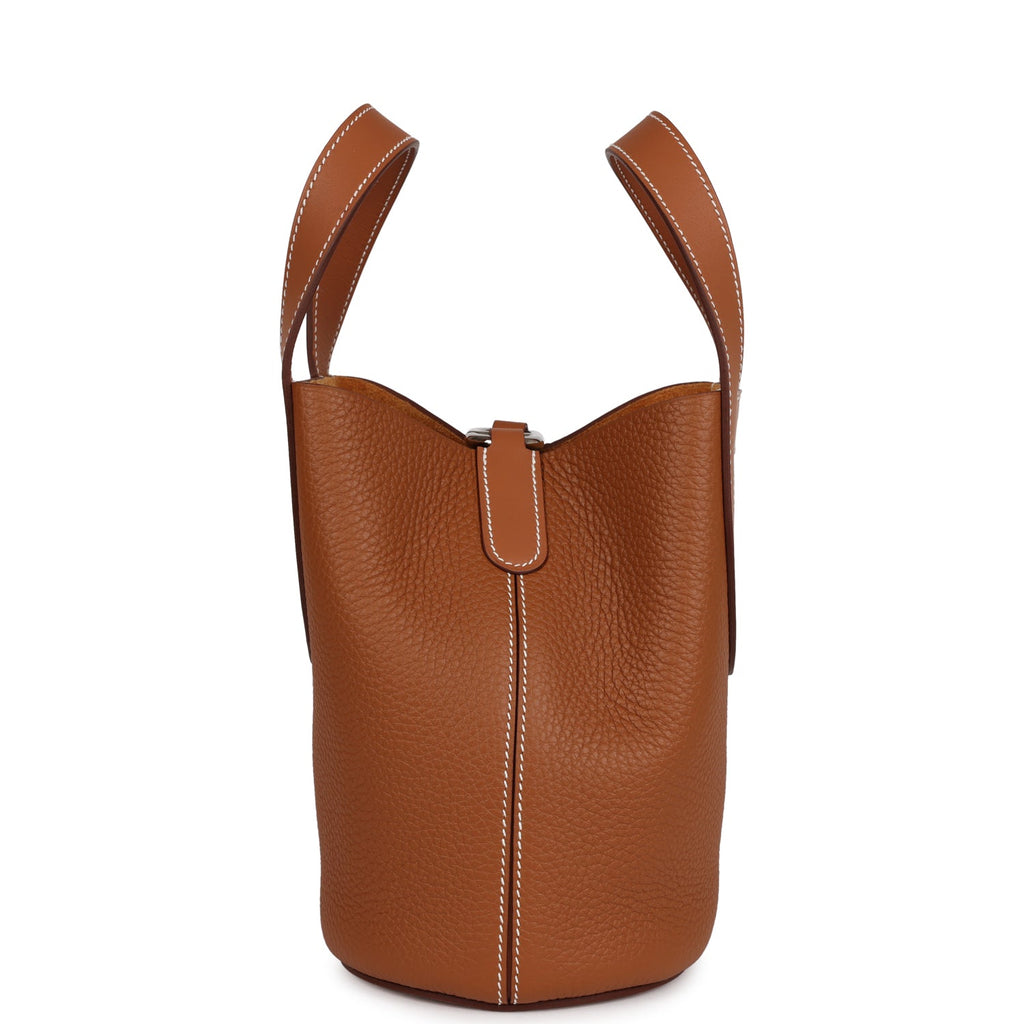 Hermès In-The-Loop 18 Gold Clemence and Swift Gold Hardware
