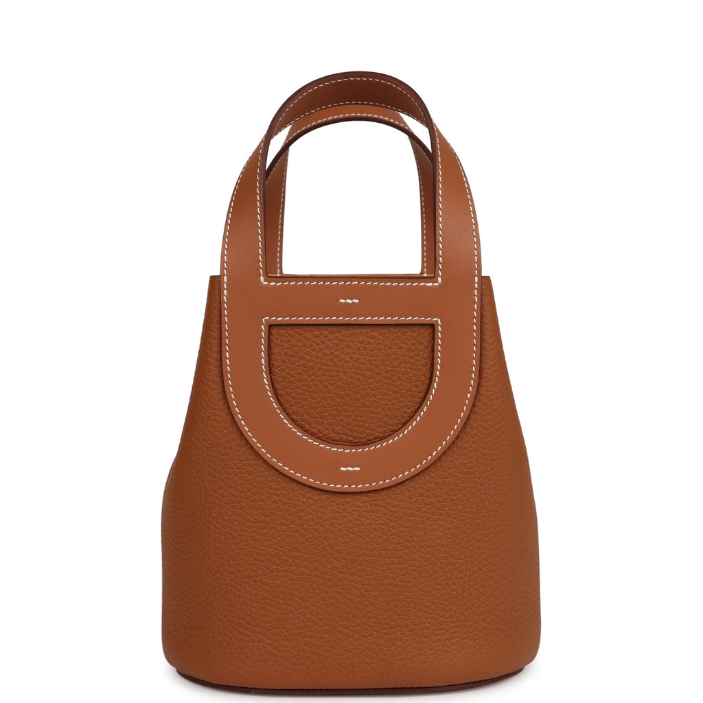 Hermès In-The-Loop 18 Gold Clemence and Swift Gold Hardware