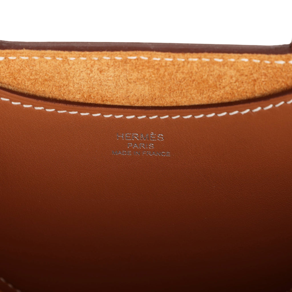 Hermès In-The-Loop 18 Gold Clemence and Swift Gold Hardware