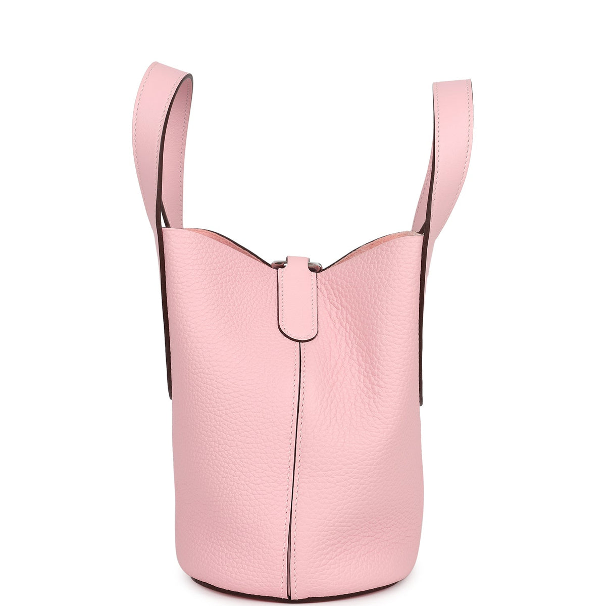 Hermès In-The-Loop 18 Rose Sakura Clemence and Swift Palladium Hardware