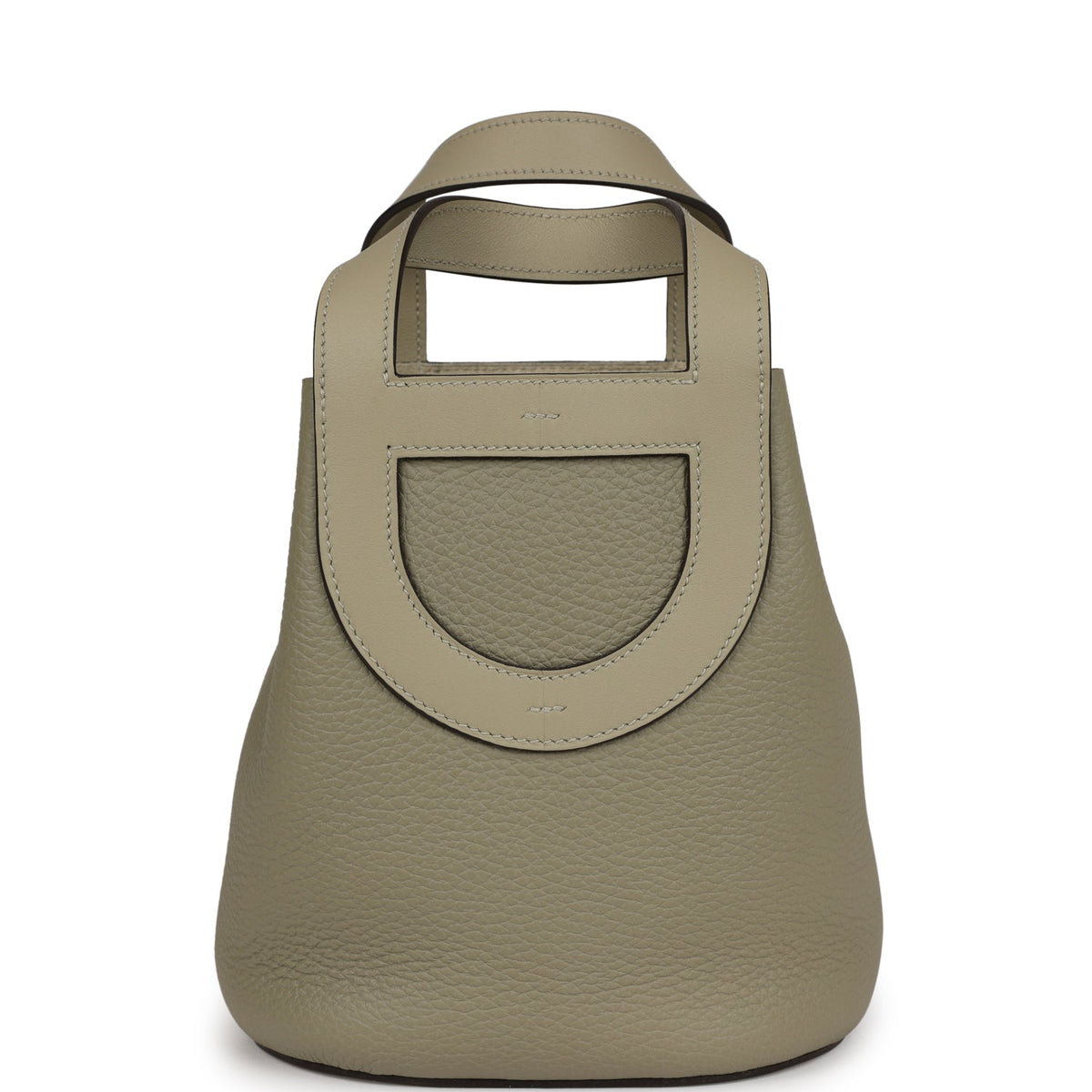 Hermès In-The-Loop 18 Sauge Clemence and Swift Gold Hardware