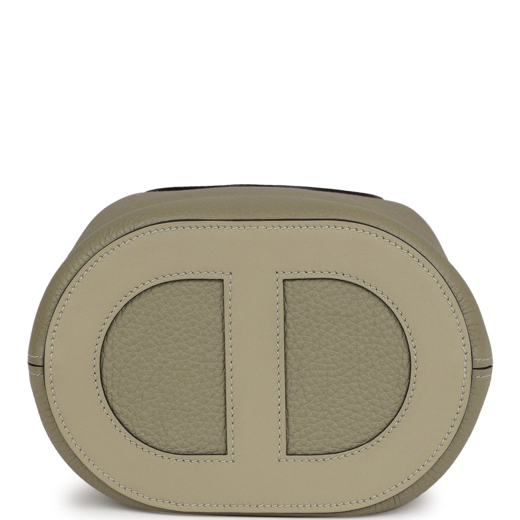 Hermès In-The-Loop 18 Sauge Clemence and Swift Gold Hardware