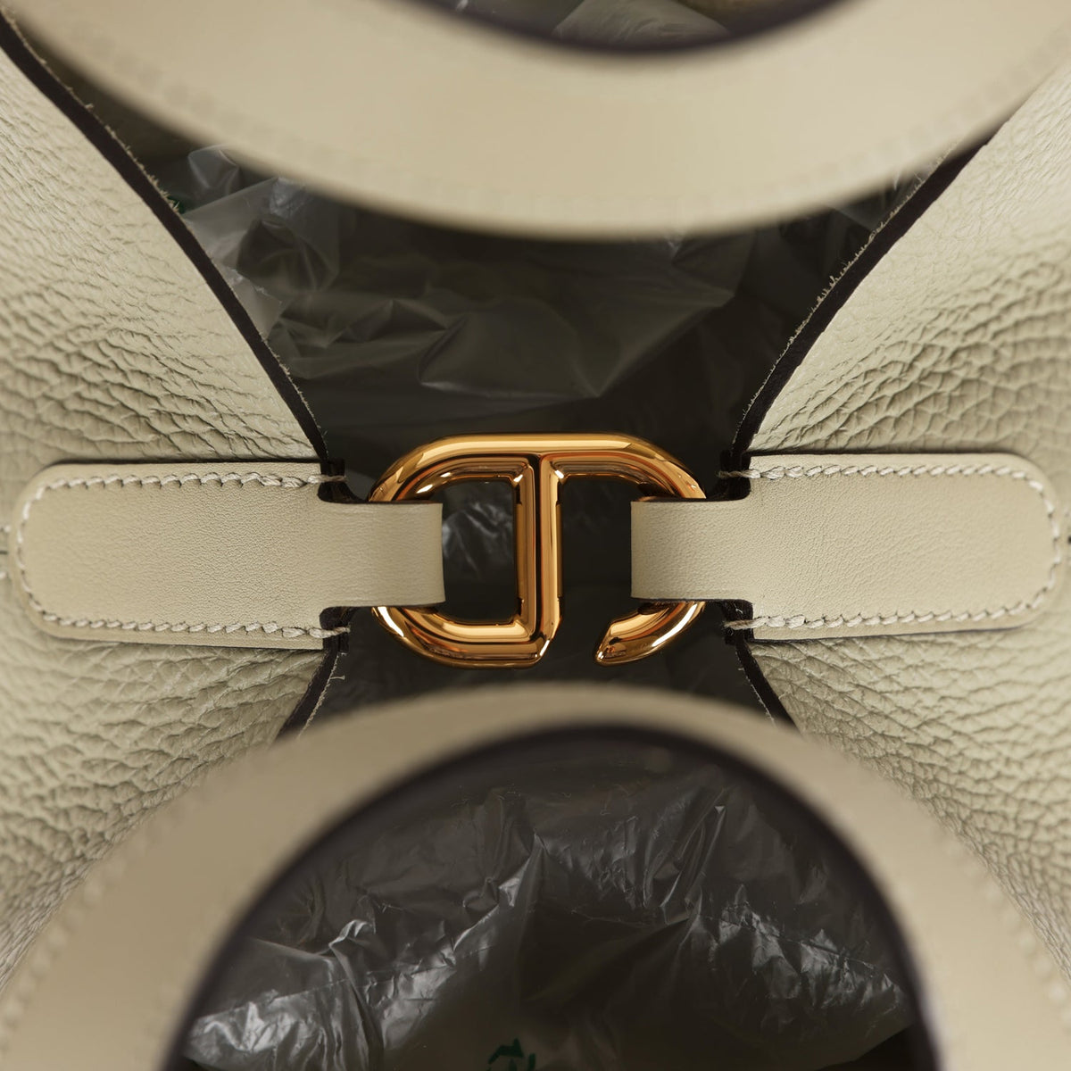 Hermès In-The-Loop 18 Sauge Clemence and Swift Gold Hardware