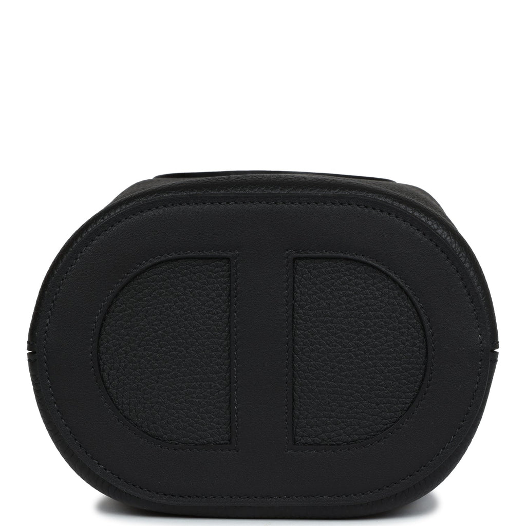 Hermès In-The-Loop 18 Black Clemence and Swift Gold Hardware