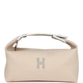 Hermès Bride-A-Brac PM Neutral Toile Canvas Palladium Hardware