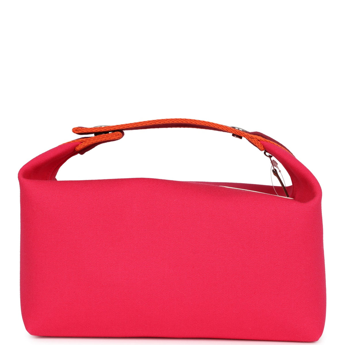 Hermès Bride-A-Brac GM Hibiscus Canvas Palladium Hardware