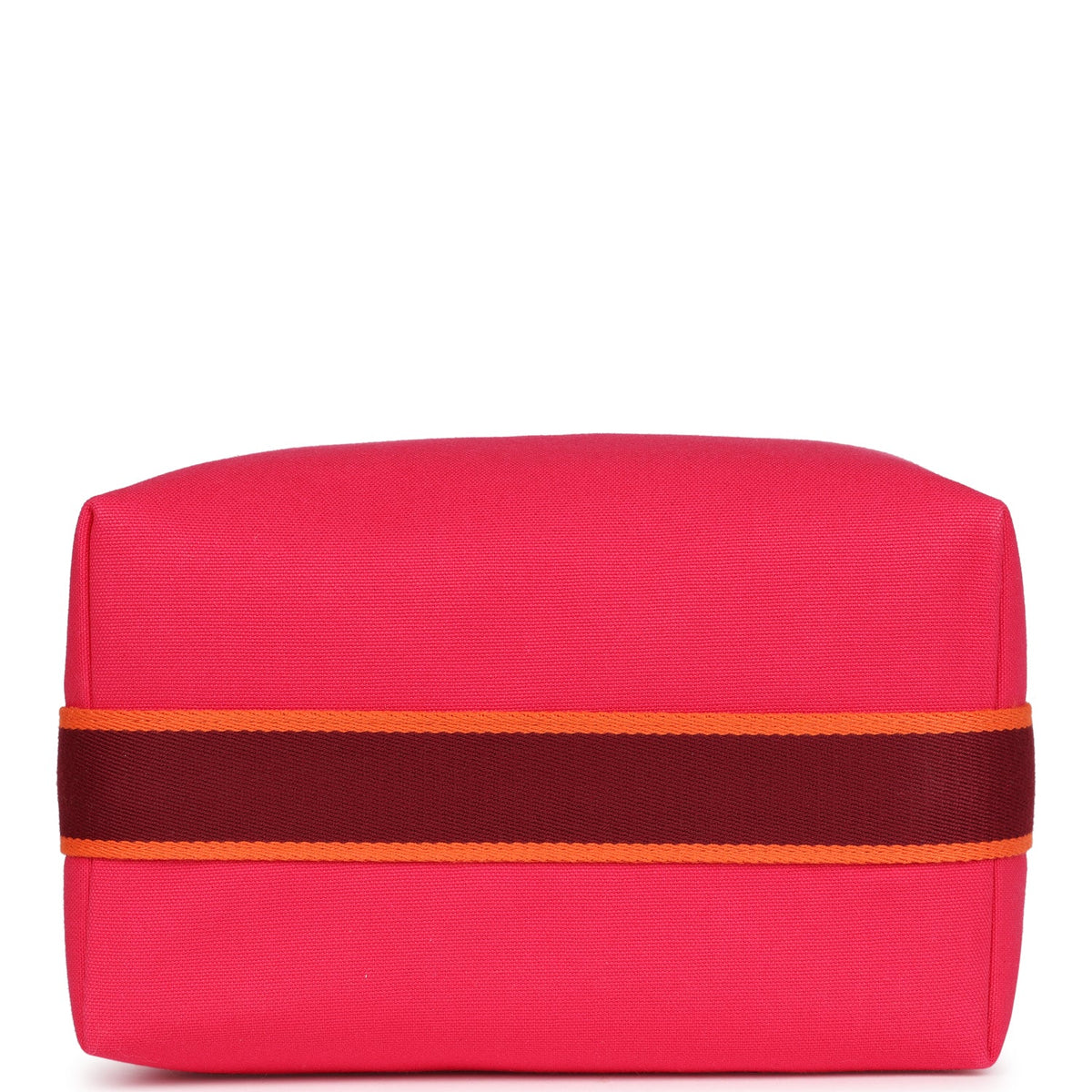 Hermès Bride-A-Brac GM Hibiscus Canvas Palladium Hardware