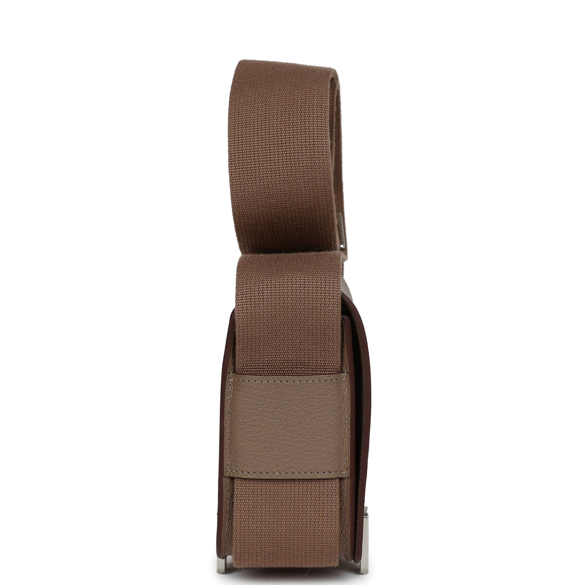 Hermès Geta Etoupe Chevre Palladium Hardware