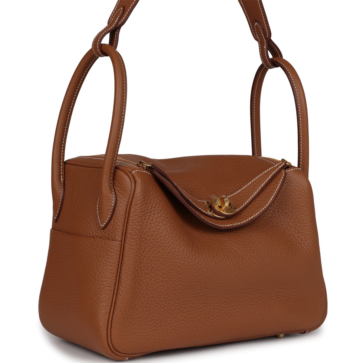 Hermès Lindy 26 Gold Clemence Gold Hardware