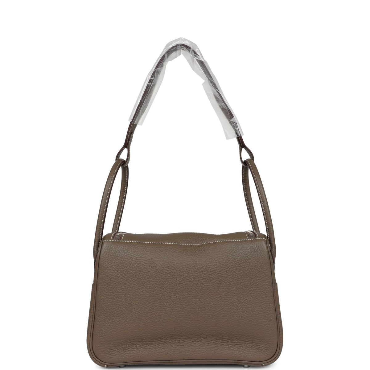 Hermès Lindy 26 Etoupe Clemence Palladium Hardware