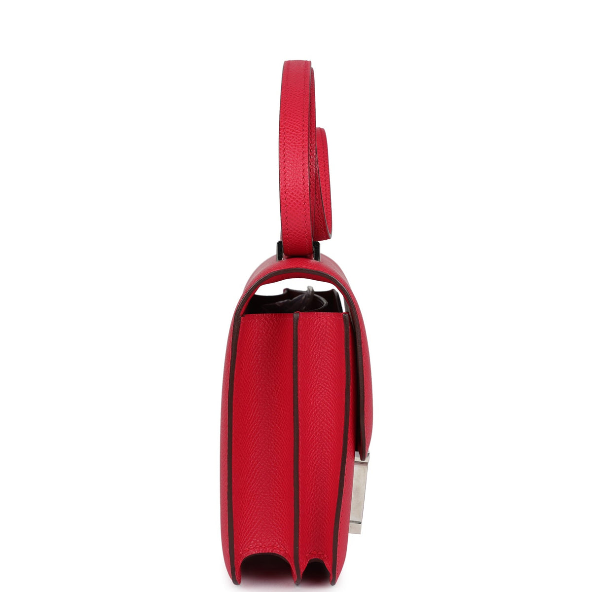 Hermès Constance 18 Rose Extreme Epsom-textured Faux Leather Marquette Palladium Hardware