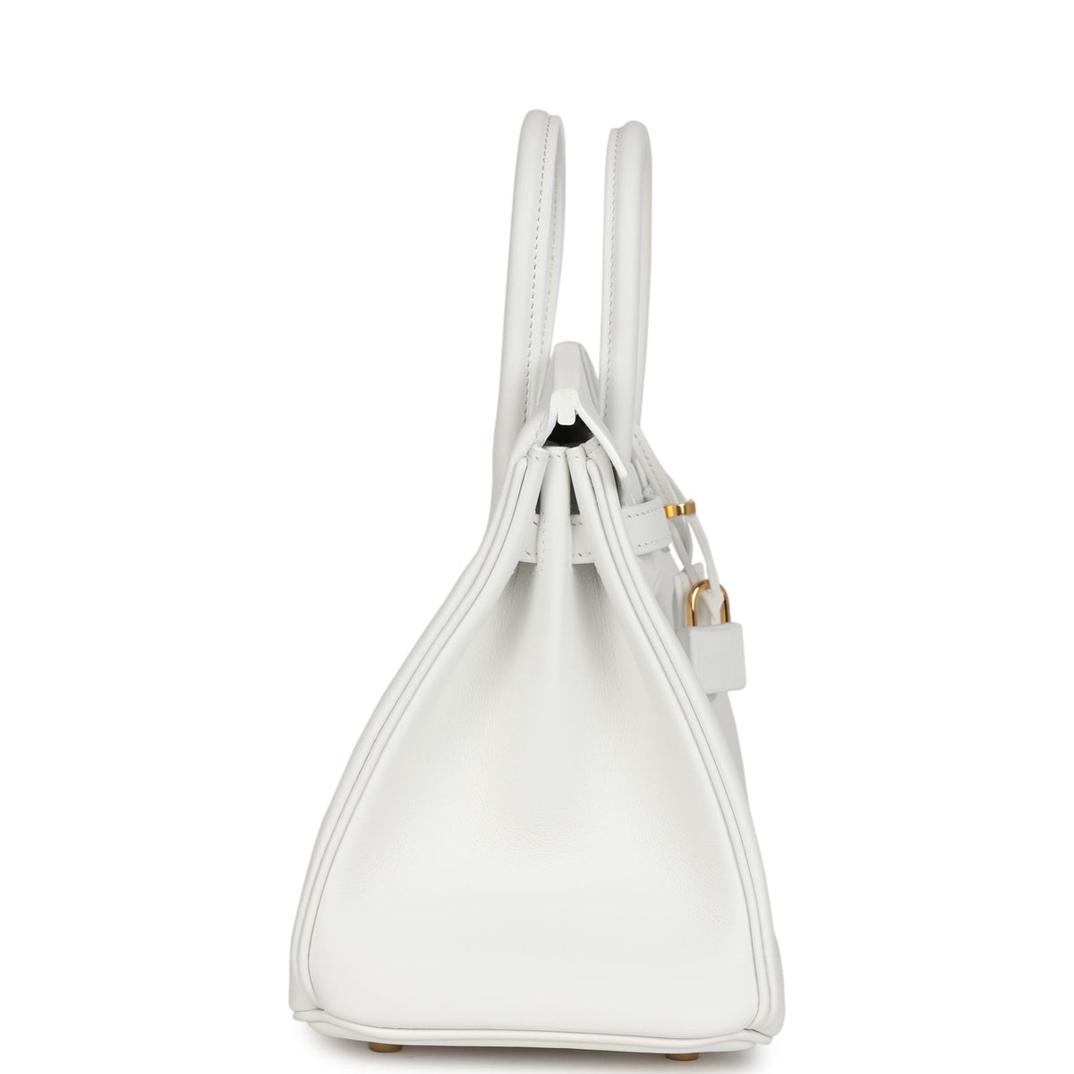 Hermès Birkin 25 New White Swift Gold Hardware