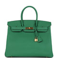 Hermès Birkin 35 Cactus Epsom Gold Hardware