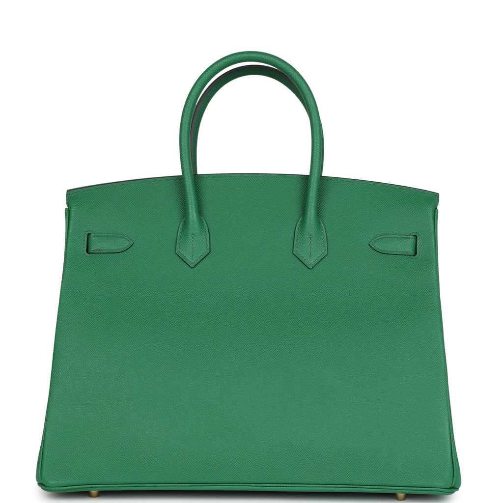 Hermès Birkin 35 Cactus Epsom Gold Hardware