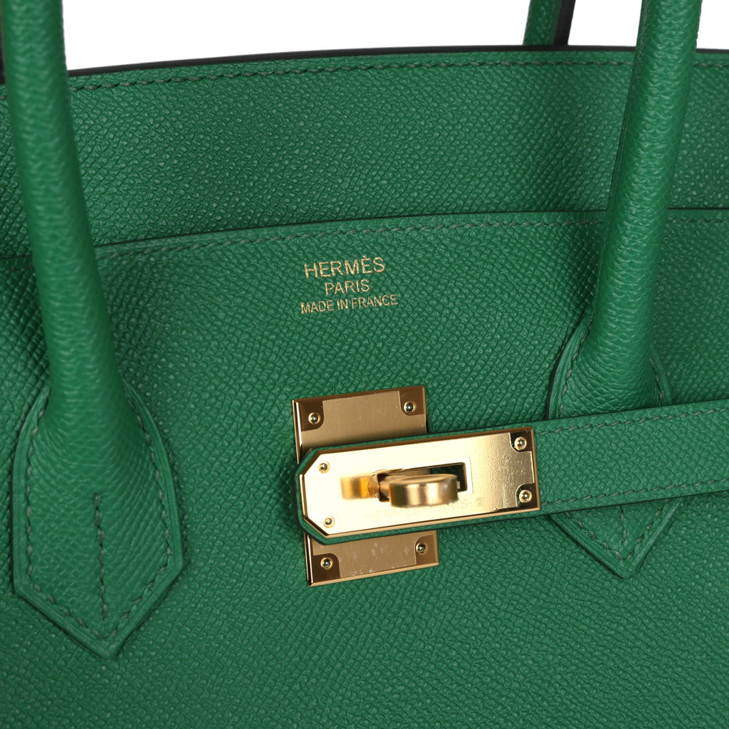 Hermès Birkin 35 Cactus Epsom Gold Hardware