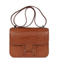 Hermès Constance 1-24 Gold Matte Faux Leather Marquette Palladium Hardware