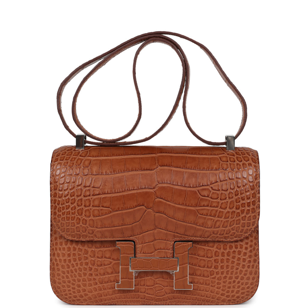Hermès Constance 1-24 Gold Matte Faux Leather Marquette Palladium Hardware