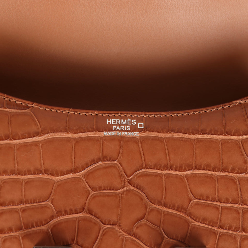 Hermès Constance 1-24 Gold Matte Faux Leather Marquette Palladium Hardware