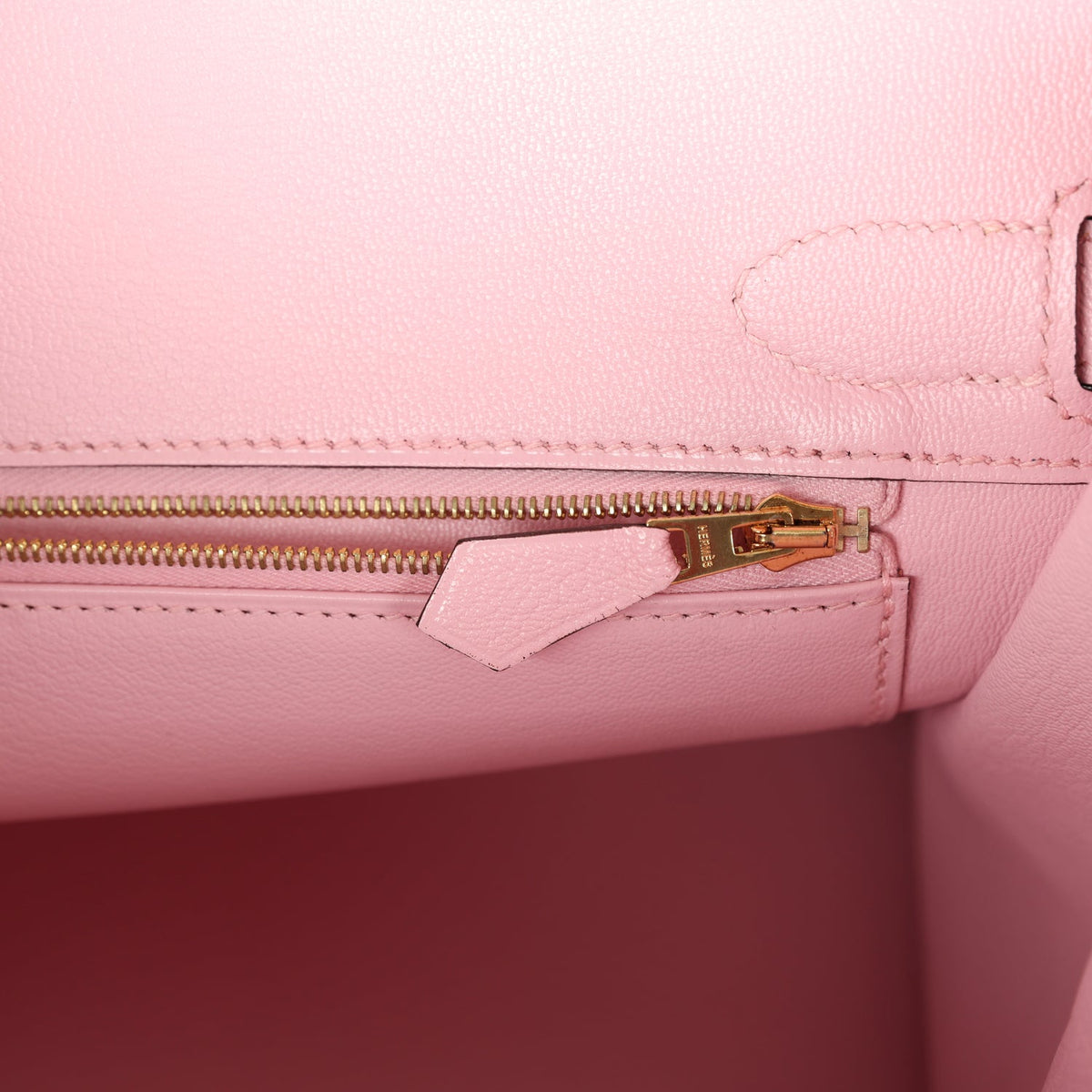 Hermès Birkin 30 Rose Sakura Chevre Mysore Gold Hardware