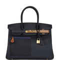 Hermès Colormatic Birkin 30 Caban, Black and Chai Swift Gold Hardware