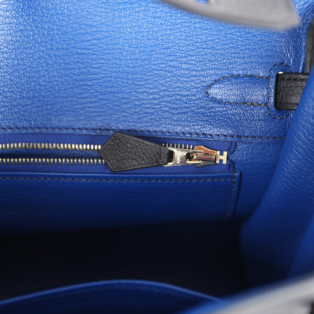 Hermès Birkin 25 Black Verso Togo Gold Hardware
